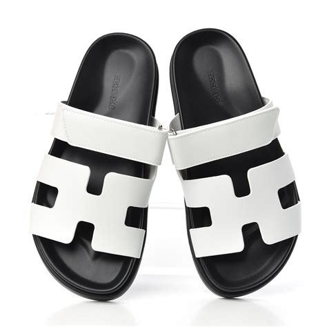 hermes chypre sandals white|hermes chypre sandal women white.